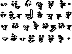 ホタン文字